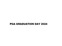 PGA Graduation Day 2024